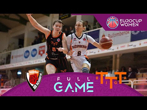 MBK Ruzomberok v TTT Riga | Full Basketball Game | EuroCup Women 2023-24