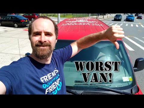 👎 WORST VAN TO RENT! 🚚 GMC Savana 3500 Cargo Van REVIEW, 4.8L Vortec V8