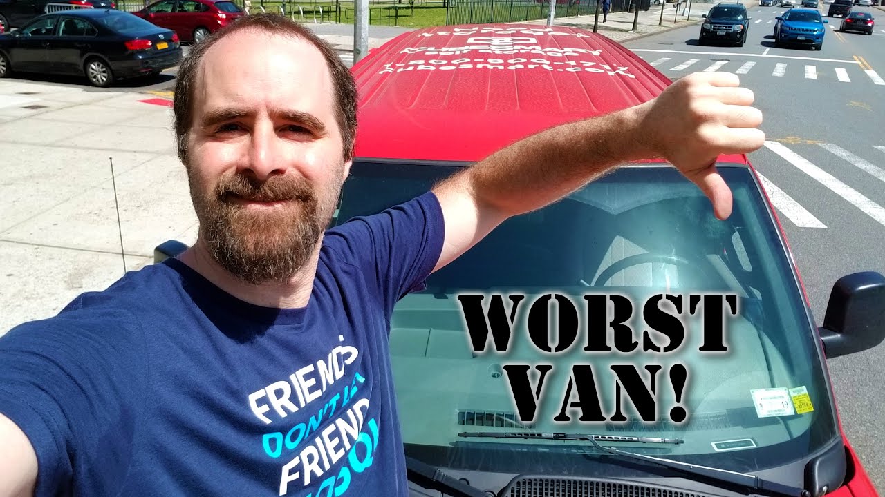 WORST VAN TO RENT! GMC Savana 3500 Cargo Van ...