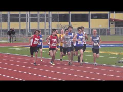 Provinciaux Scolaire 2016 - 800m Finale 2 Cadet Homme