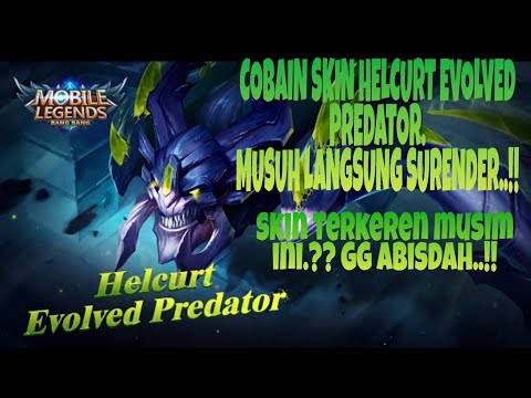 REVIEW SKIN SPECIAL HELCURT EVOLVED PREDATOR. MUSUH LANGSUNG SURENDER..!!