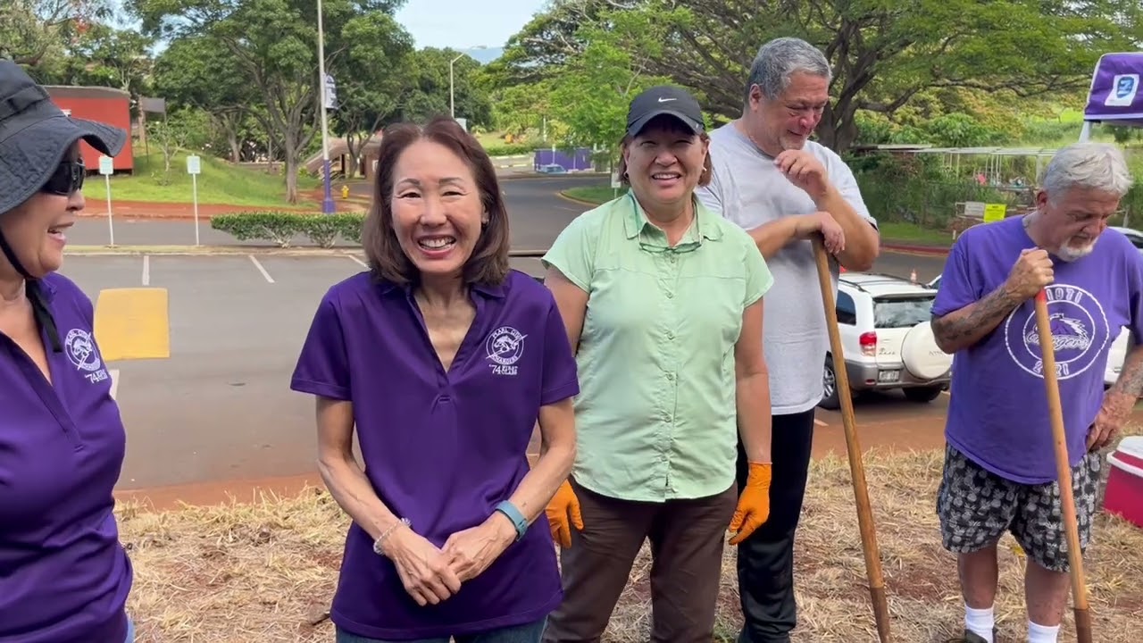 Pearl City High School Class of '74 50th Anniversary Tree Planting