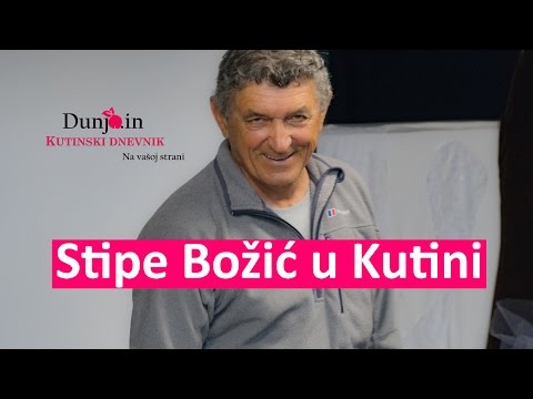 Kutina: Zbog Stipe Božića sinoć je Knjižnica bila premala, pa su neki morali stajati