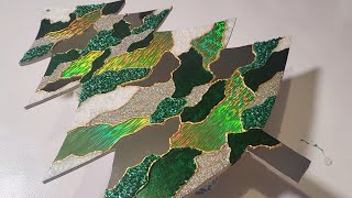 Acrylic Pour Puzzle! Use Your Pouring Paint For This Technique!