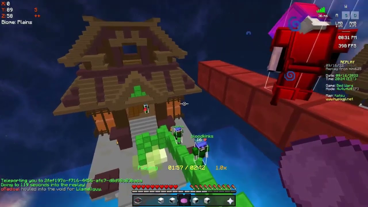 Ranked Bedwars Moments #2