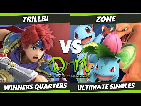 DAT Monday Meltdown 228 Winners Quarters - Trillbi (Roy) Vs. Zone (Pokemon Trainer) SSBU Ultimate