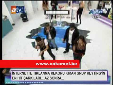 Grup Reyting ATV'de Ece Erken - 10/12/2009 -  DJ Şahin, Falcon, Funda, MC Sermon
