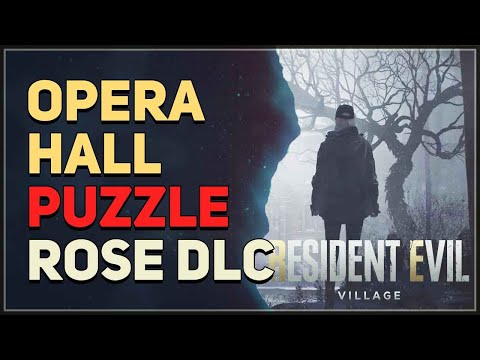 Opera Hall Puzzle Resident Evil Village Rose DLC