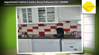 preview picture of video 'Appartement 2 pièces à vendre, Bourg St Maurice (73), 106000€'