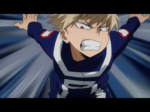 Bakugo and deku try to figure out how to use black whip (dub)