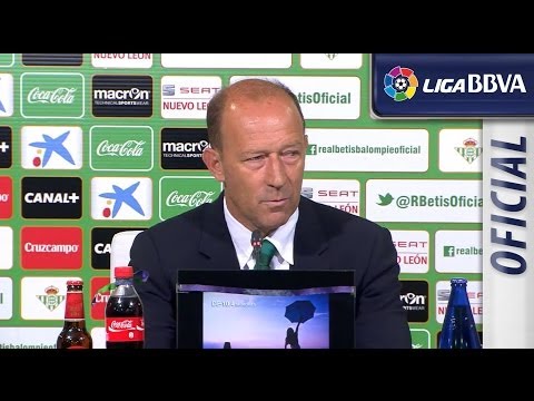 Rueda de Prensa | Press Conference de Calderón tras el Real Betis (2-0) Getafe CF - HD