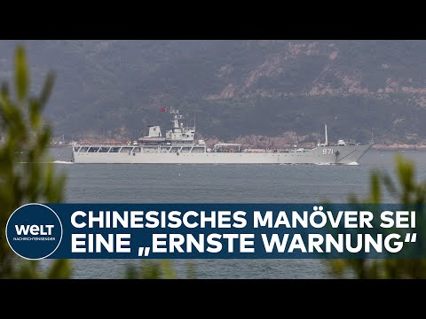 CHINESISCHE DROHGEBÄRDEN: Militärübung in Straße von Taiwan gestartet