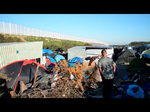 Refugiados y migrantes en Francia: "la jungla" de Calais