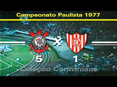 Corinthians 5 x 1 Noroeste - 25 / 05 / 1977 - Campeonato Paulista