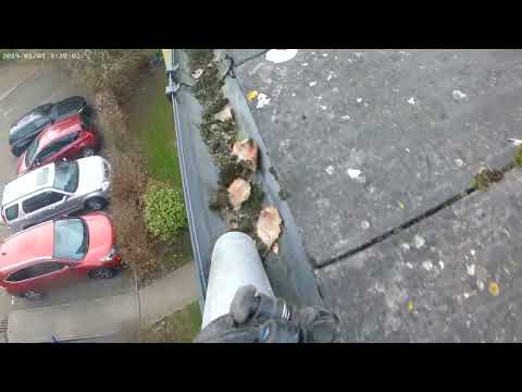 123 - 180 Mullards Close gutter clean February 2024