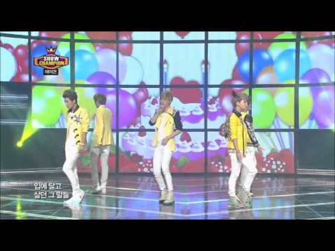 [ 中字 ] 131009 DEMION - Ask Her Out @ Show Champion 出道舞台
