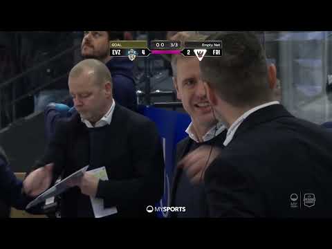 Game Highlights: EVZ vs HC Fribourg-Gottéron 4:2