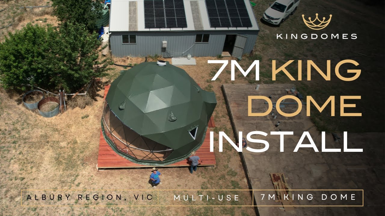 From Ground to Glory: The 7m King Dome Build Process Uncovered