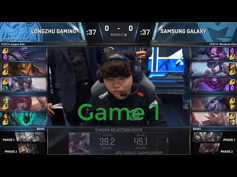 [Highlight] - 19/10/2017 - LZ vs SSG - Game 1,2,3 - [CKTG 2017]