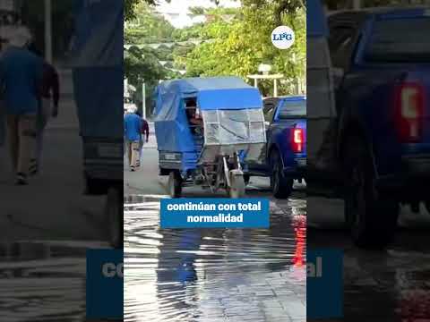 Las mareas vivas, en puerto El Triunfo, Usulután Oeste