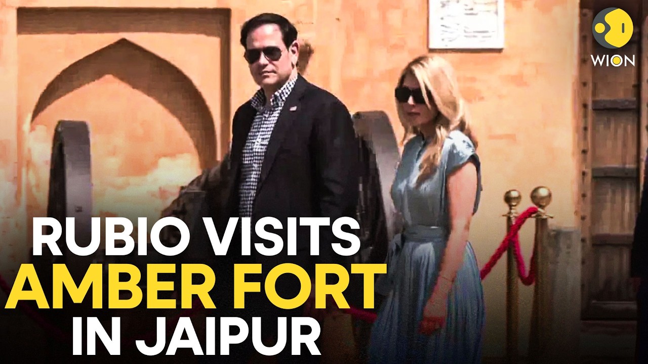 Rubio Visits India LIVE: US Secretary of State Visits Amber Fort in Jaipur | WION Live
