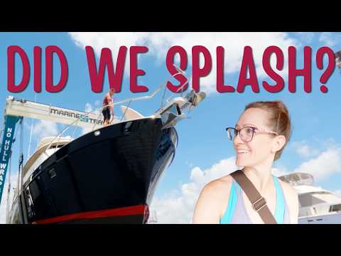 Props & shafts installed, hull detailed, new upholstery, but... Did we splash the boat? E9