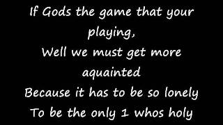 Paramore &quot;Playing God&quot; Lyrics On Screen