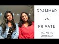 GRAMMAR Schools VS. PRIVATE Schools | What Are The Differences??