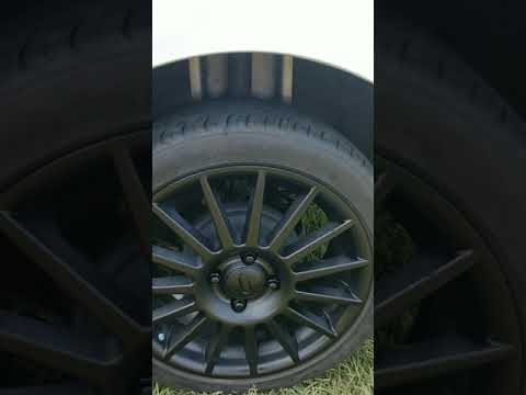 Project Focus- Painting Rim 2009 Ford Focus - Before and After - WOW!!