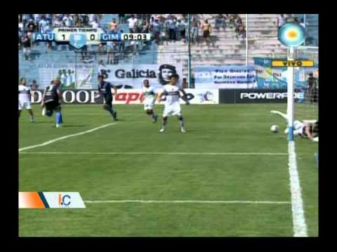 Gol de Deivis Barone, Atlético Tucumán 1 - Gimnasia 0