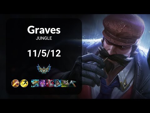 Graves vs Nunu & Willump JUNGLE - KR CHALLENGER Patch 14.20