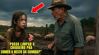 POSSO LIMPAR O CHIQUEIRO PRA COMER O RESTO DA COMIDA? DISSE A MENINA NO CURRAL, E O FAZENDEIRO FEZ O