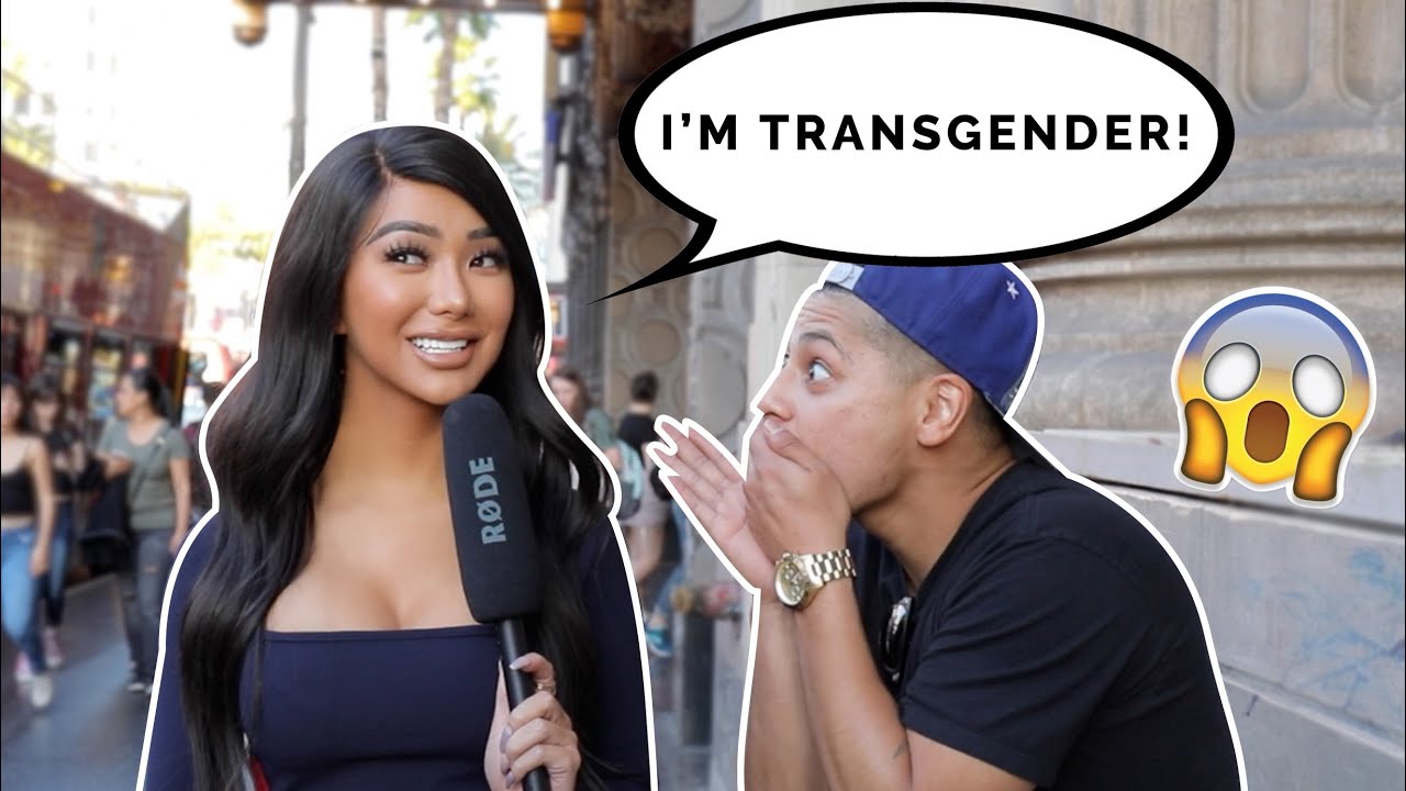 ASKING STRANGERS IF THEY THINK I'M TRANSGENDER! | Nikita Dragun