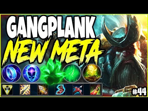 GANGPLANK THE NEW META BUILD TO CARRY! LoL Meta Gangplank Season 10 Guide #44 - Best GP s10 Gameplay