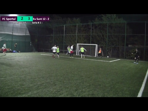21.50 FC Sportul VS Eu Sunt 12-2 (Seria B1 – Etapa 17)