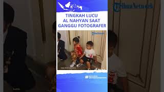Viral Tingkah Lucu Al Nahyan dan Kakaknya yang Mencoba Ganggu Fotografer, Sempat Diingatkan Ayahnya