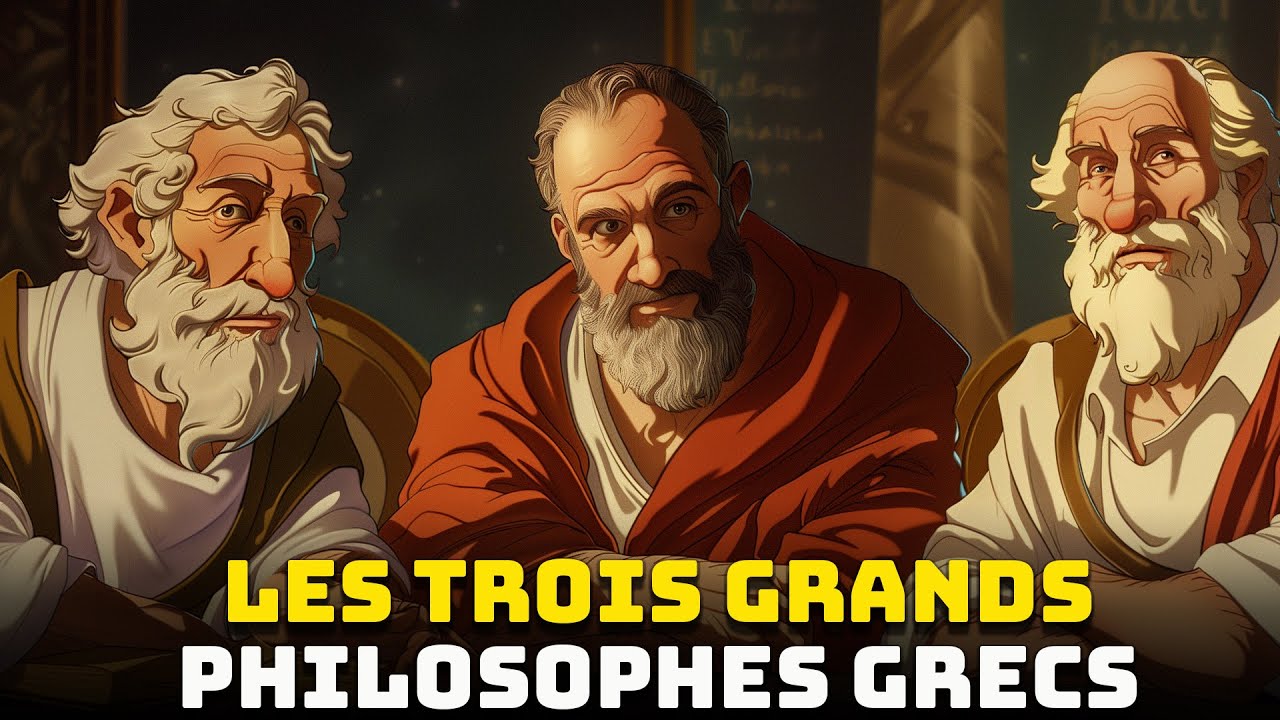Les 3 Grands Philosophes Grecs - Socrate - Platon - Aristote - Les Grands Penseurs