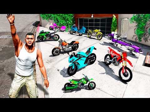 Robando MOTOS MILLONARIAS en GTA 5