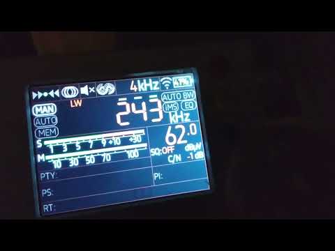 TEF 6686 on Long Wave: 243 kHz DR Langbølge (Denmark)