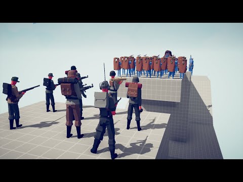 GERMAN ARMY vs 100x UNITS - TABS - Totally Accurate Battle Simulator