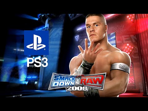 SmackDown Vs Raw 2008 First WWE Game for PS3