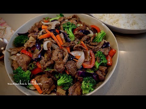 How to make the best BEEF and VEGETABLES STIR FRY I cooking stir fry no ...