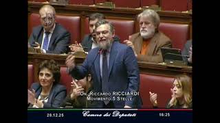 RICCIARDI INTERVIENE SULLA LEGGE DI BILANCIO 2026