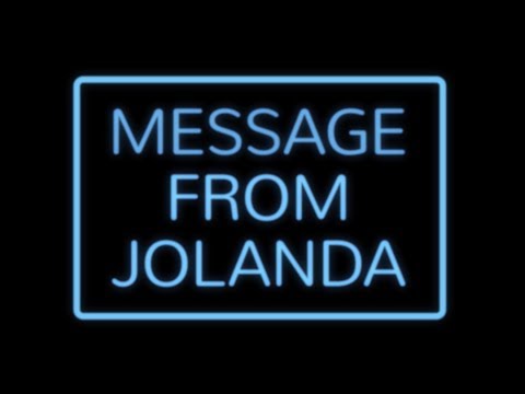 ⁣Message from Jolanda