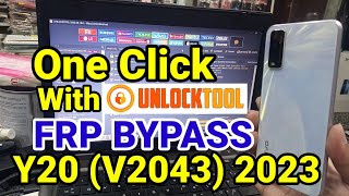 One Click With Unlock Tool - Frp Bypass 2023 - Vivo Y20 (V2043)