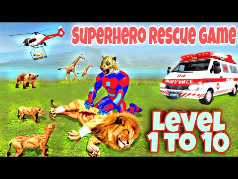 Police Animal Robot Rescue Mission - Level 1 to 10 Full Gameplay (Android/iOS)
