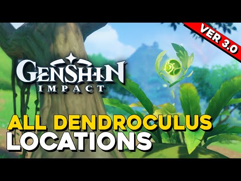 Genshin Impact All Dendroculus Locations (Version 3.0)