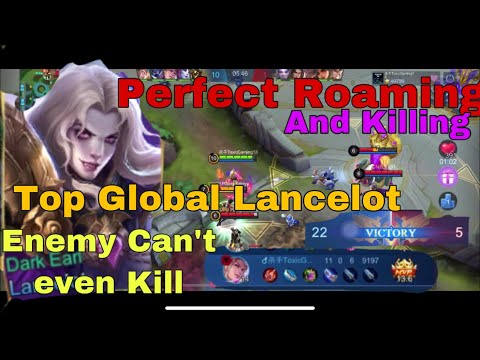 Perfect Roaming, Ganking And Killing l Zero Death l Top Global Lancelot l