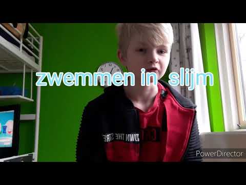 Dansen op zwemmen in slijm