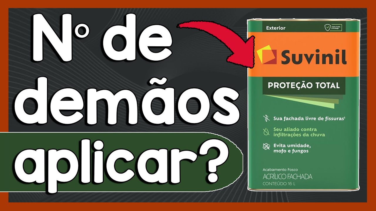 Quantas Demãos Aplicar De Tinta Emborrachada Suvinil?